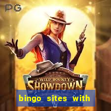 bingo sites with free money no deposit