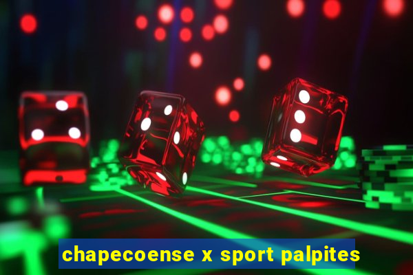 chapecoense x sport palpites