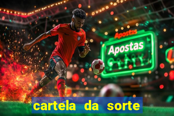 cartela da sorte time de futebol que mais saem