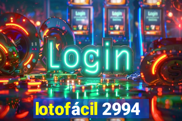 lotofácil 2994