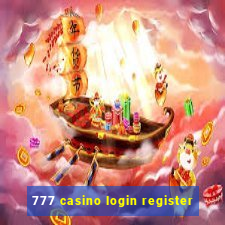 777 casino login register