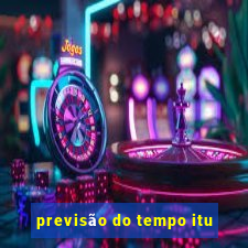 previsão do tempo itu