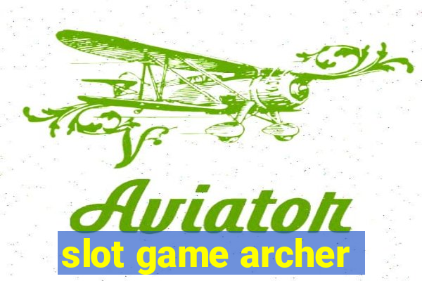 slot game archer