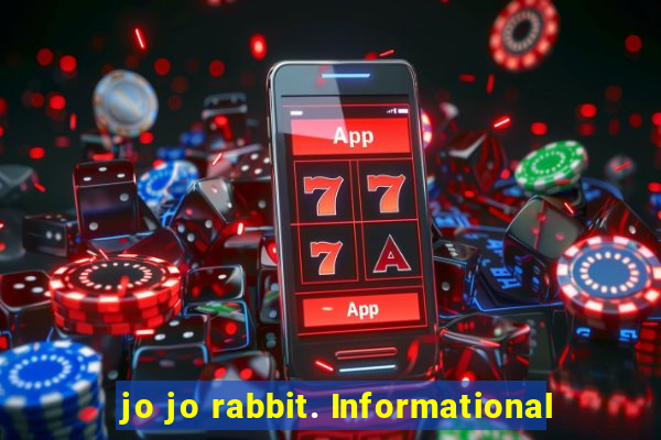 jo jo rabbit. Informational