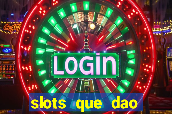 slots que dao bonus sem deposito