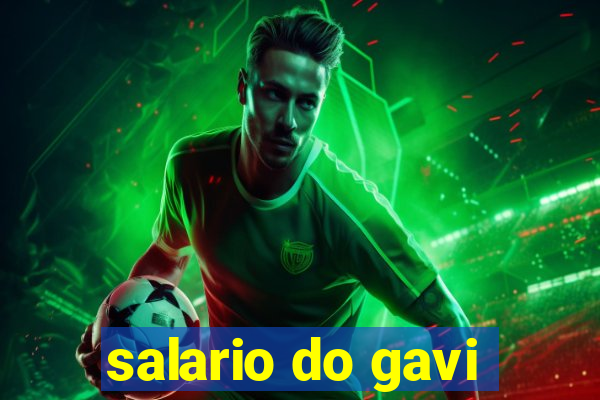 salario do gavi