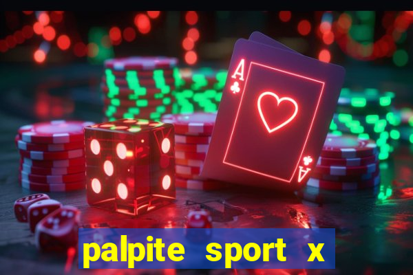 palpite sport x ponte preta