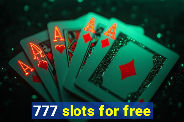 777 slots for free