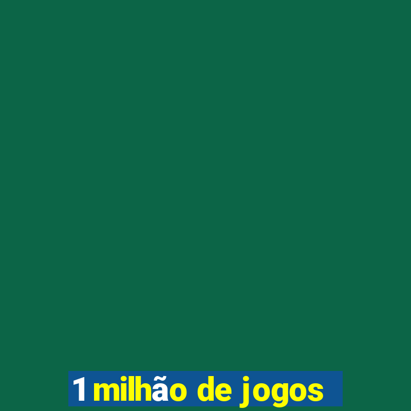 1 milhão de jogos