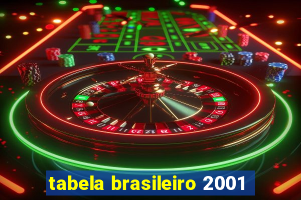 tabela brasileiro 2001