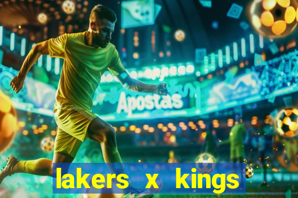 lakers x kings onde assistir