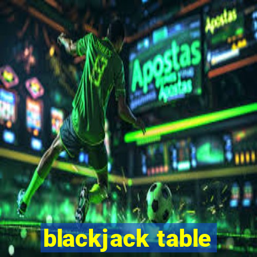 blackjack table