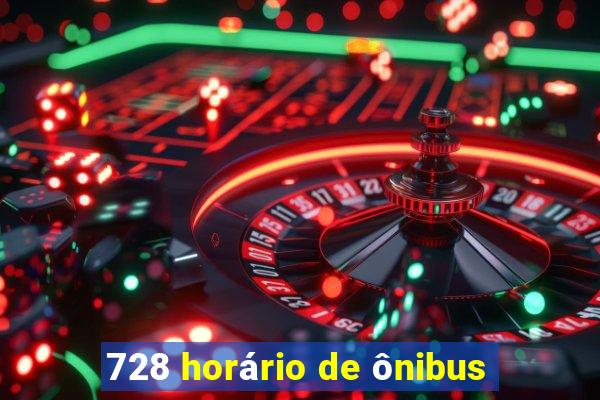 728 horário de ônibus