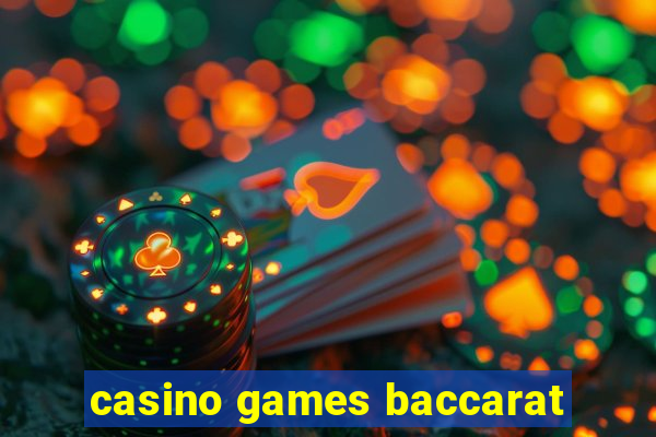 casino games baccarat