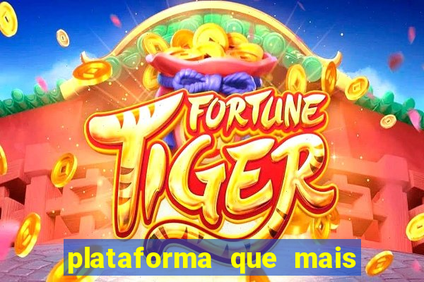 plataforma que mais paga slots