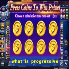 what is progressive jackpot slot