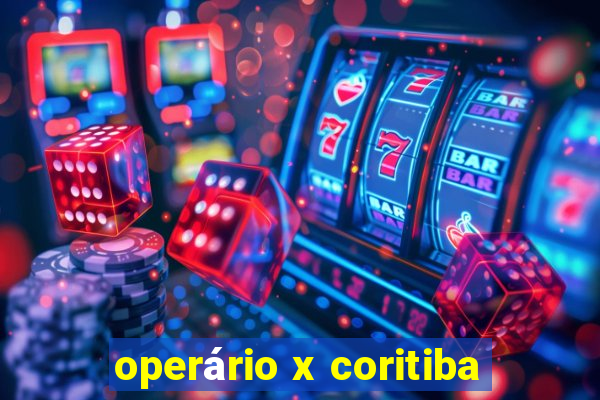 operário x coritiba