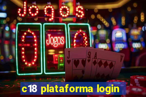 c18 plataforma login