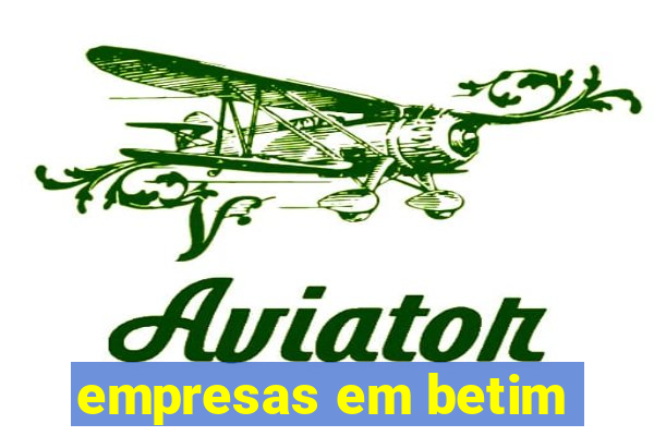 empresas em betim