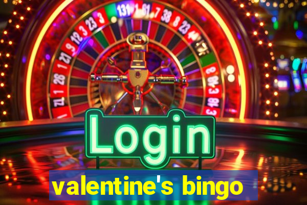 valentine's bingo