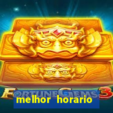 melhor horario jogar fortune rabbit