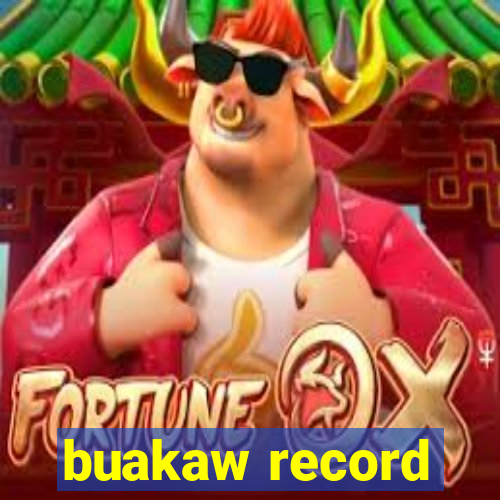 buakaw record