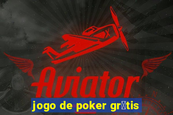 jogo de poker gr谩tis