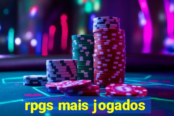 rpgs mais jogados