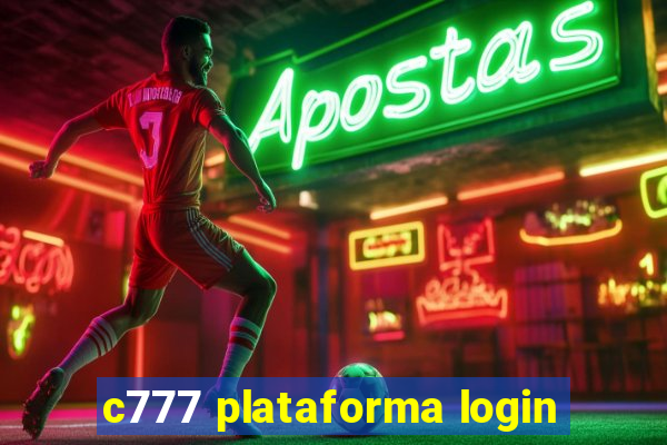 c777 plataforma login