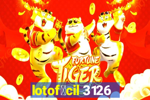 lotof谩cil 3126