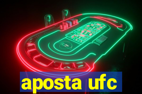 aposta ufc