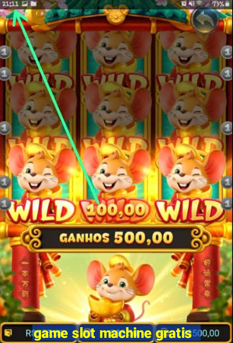 game slot machine gratis