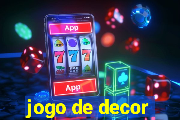 jogo de decor