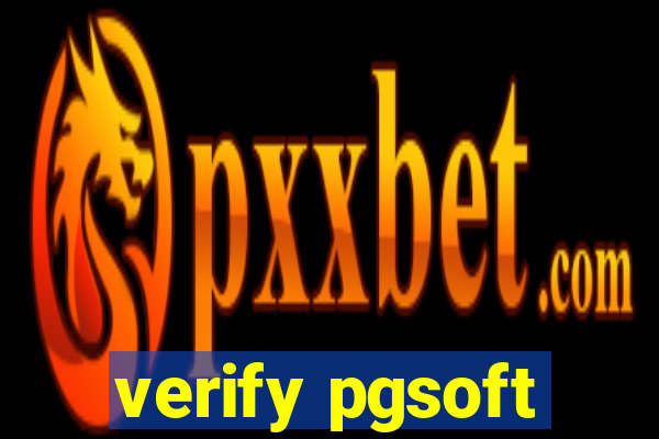 verify pgsoft