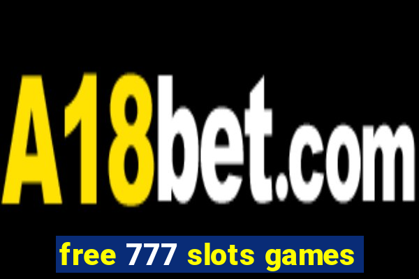 free 777 slots games