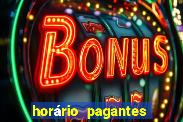 horário pagantes do fortune tiger