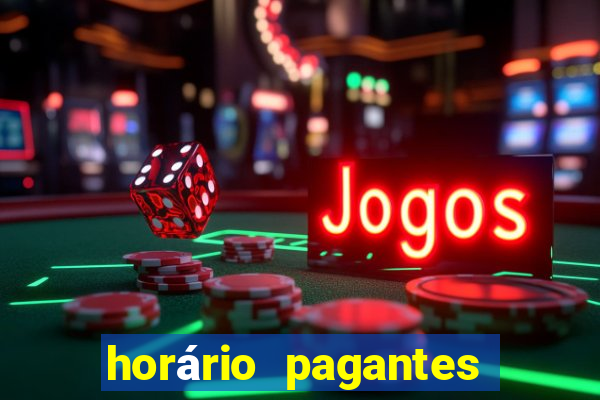 horário pagantes do fortune tiger