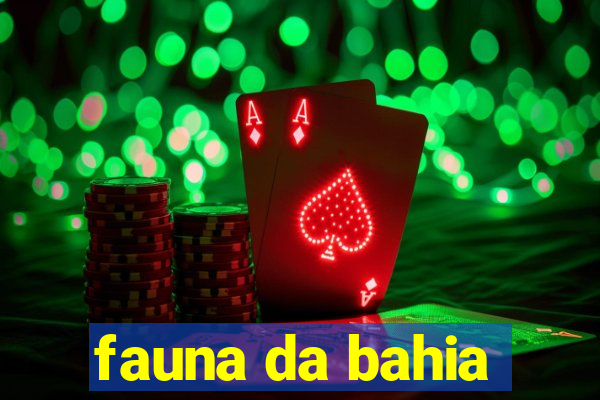 fauna da bahia