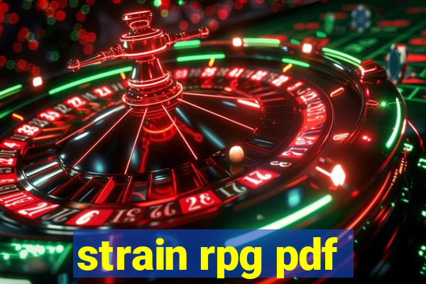 strain rpg pdf