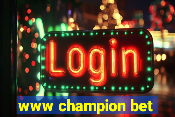 www champion bet