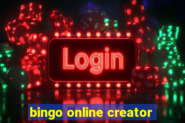 bingo online creator