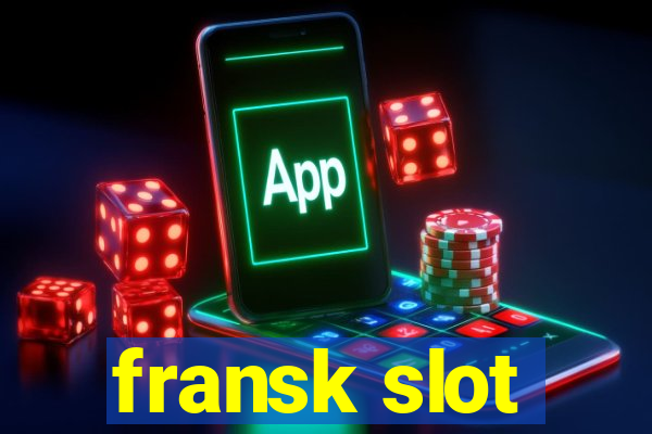 fransk slot