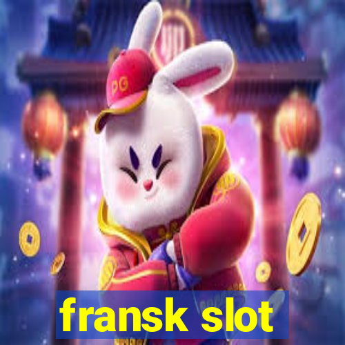 fransk slot