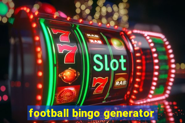 football bingo generator