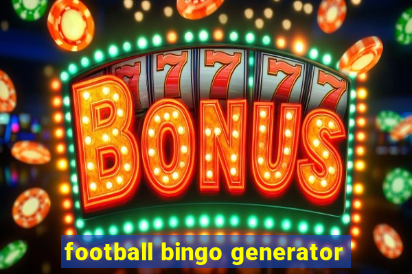 football bingo generator