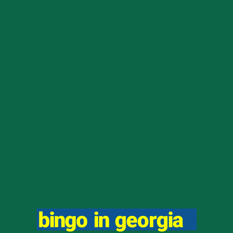 bingo in georgia