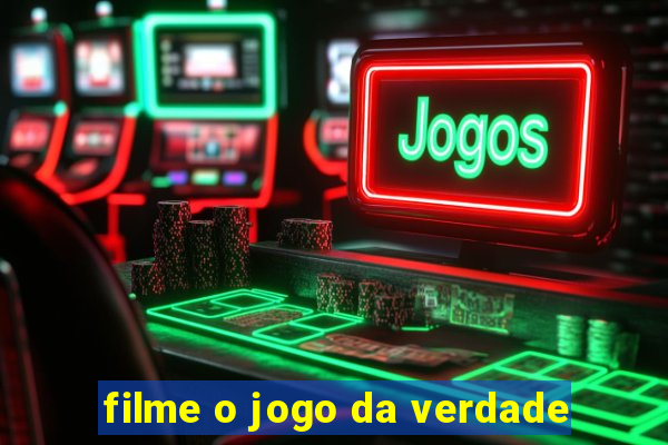 filme o jogo da verdade