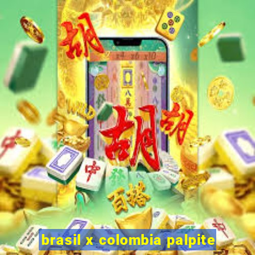 brasil x colombia palpite