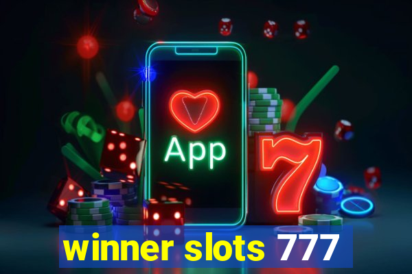 winner slots 777