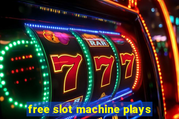 free slot machine plays